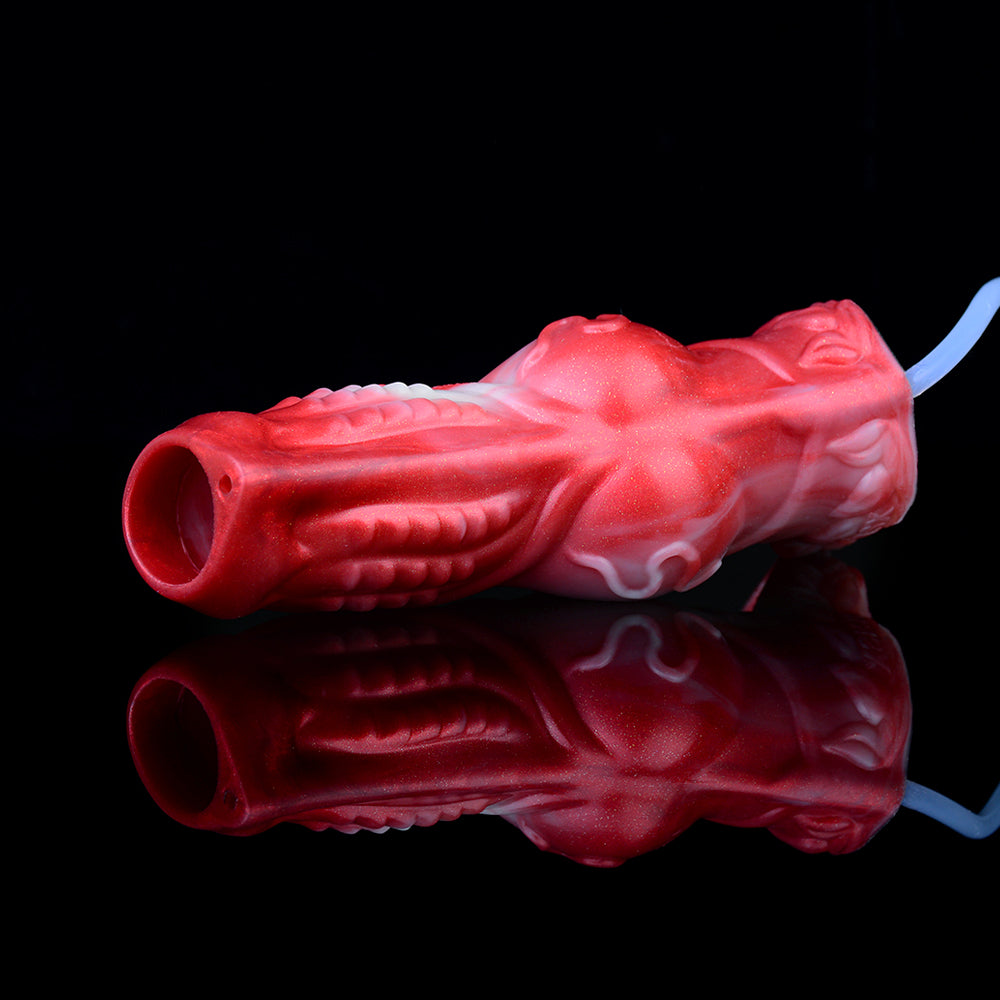 The SeedSpiller - Squirting Cock Sleeve - 2 Sizes