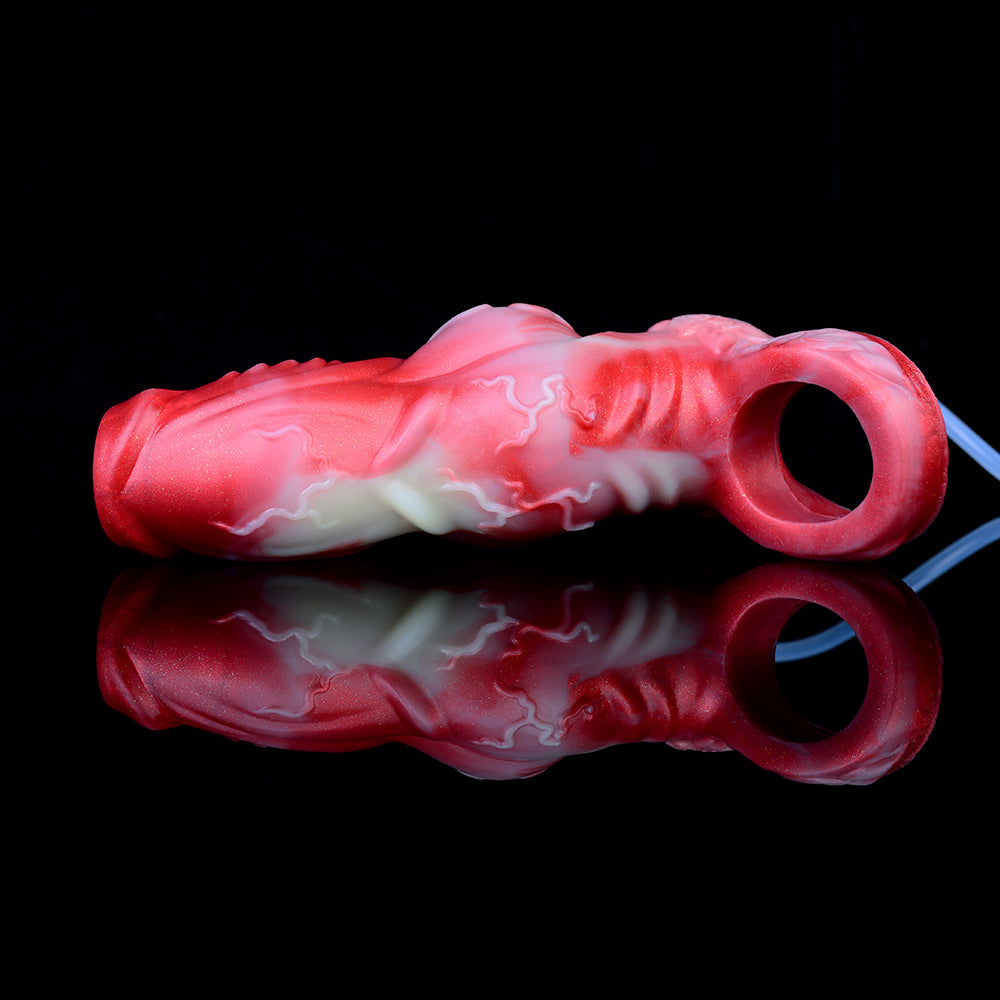 The SeedSpiller - Squirting Cock Sleeve - 2 Sizes