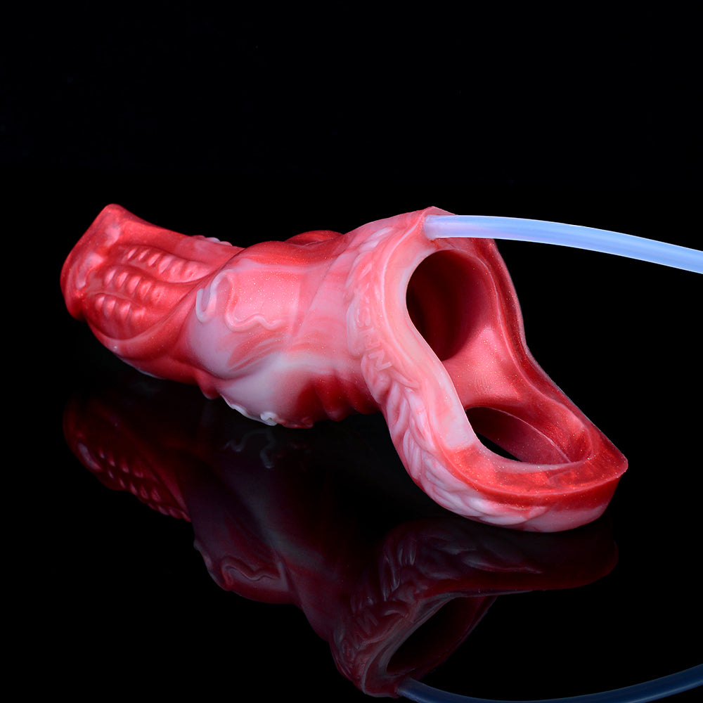 The SeedSpiller - Squirting Cock Sleeve - 2 Sizes