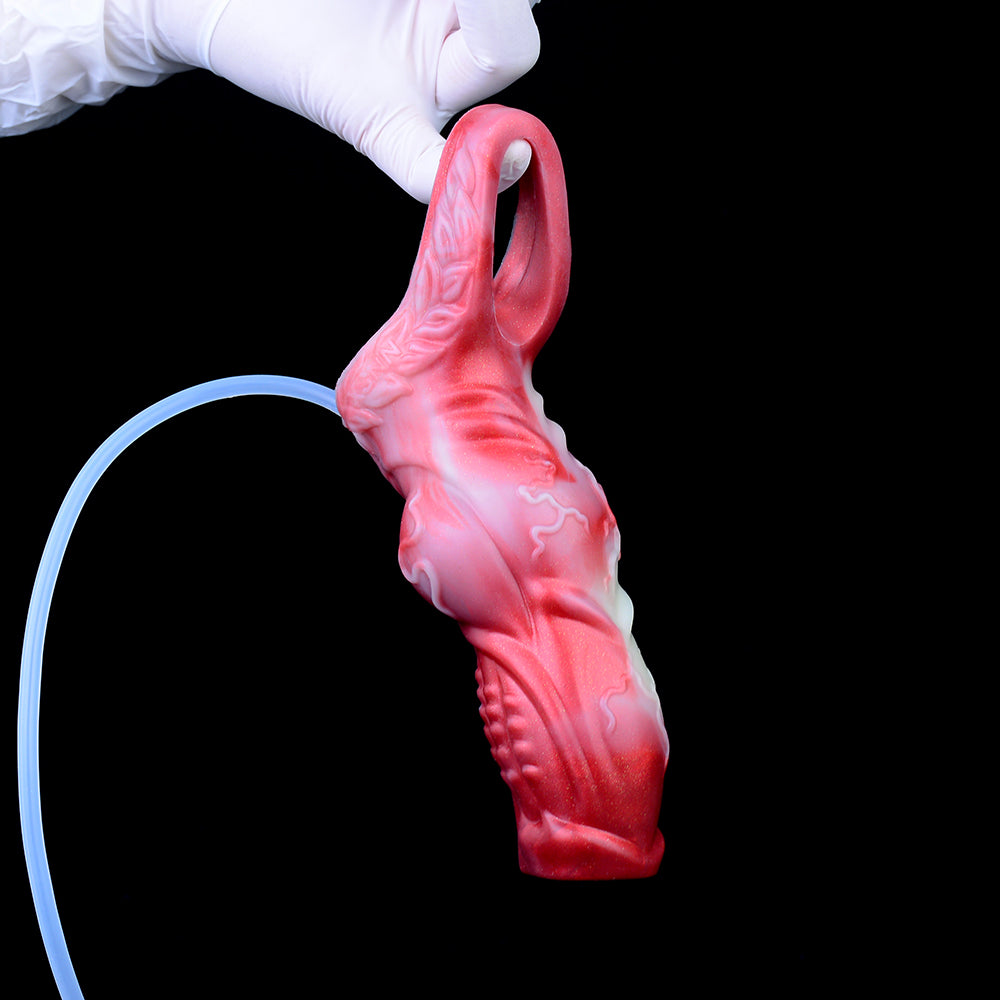 The SeedSpiller - Squirting Cock Sleeve - 2 Sizes