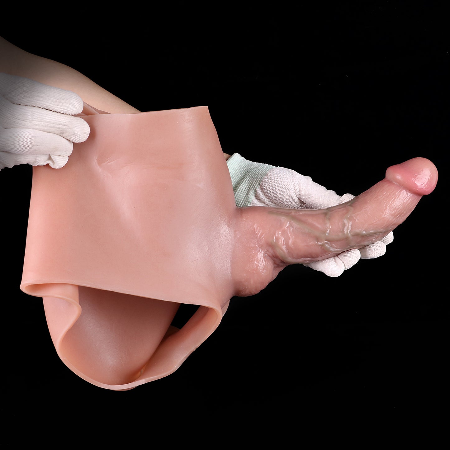 The Sweet Spot - Curved Hollow Strap On Dildo