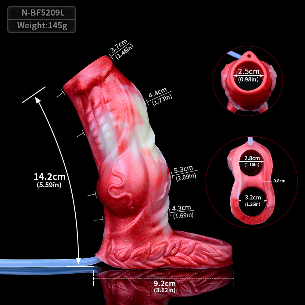 The SeedSpiller - Squirting Cock Sleeve - 2 Sizes