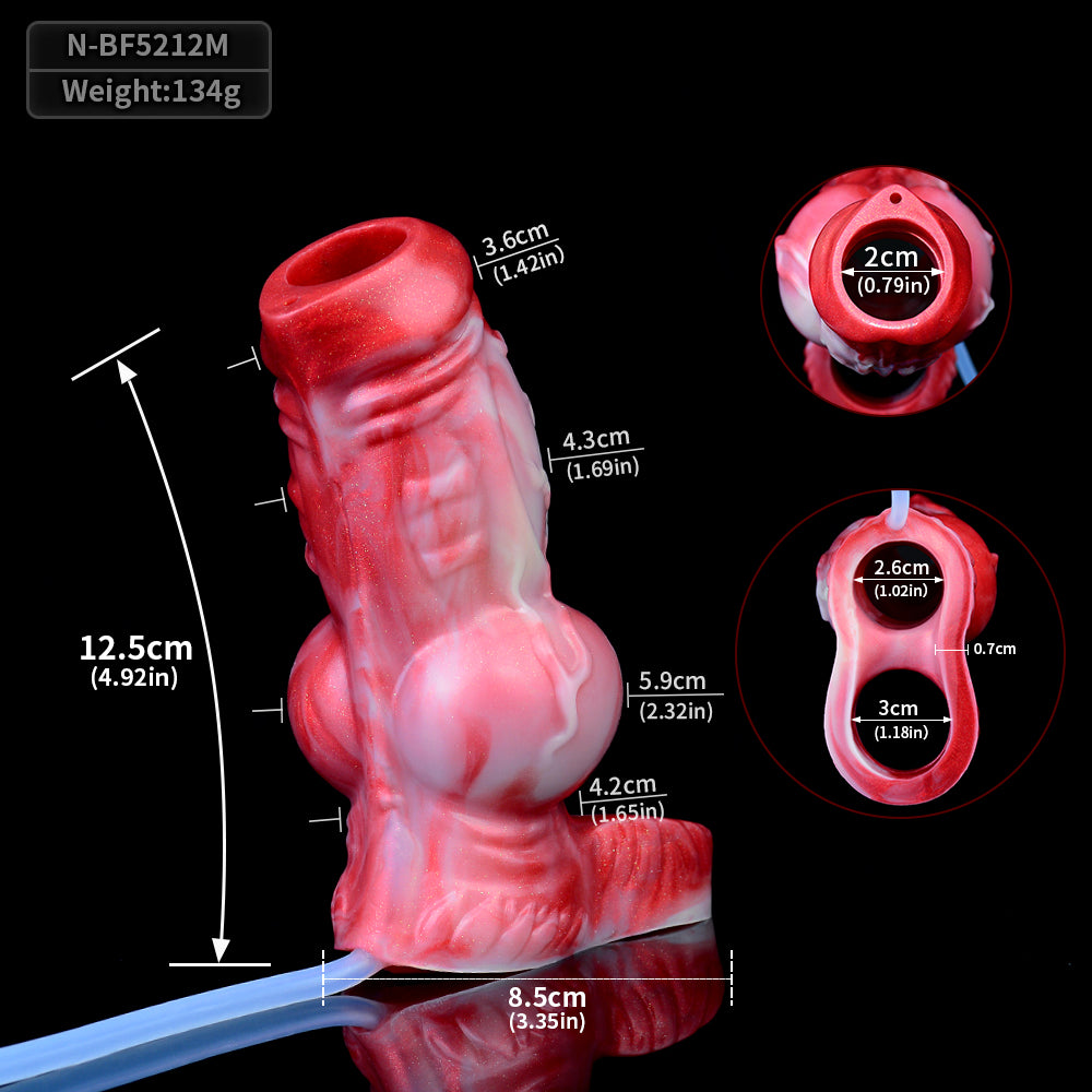 The Howler - Squirting Wolf Sleeve - 2 Sizes