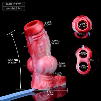 The Howler - Squirting Wolf Sleeve - 2 Sizes