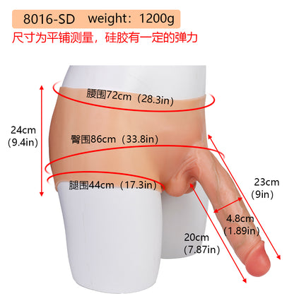 The Big Finisher - 9 Inch Hollow Strap On